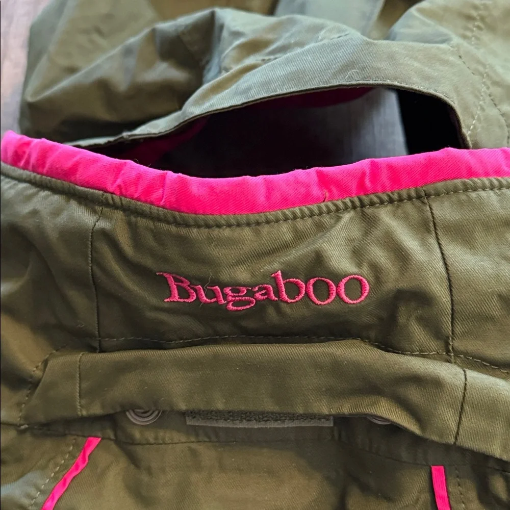 COLUMBIA Green/ Pink Accents - - 3 in 1 Coat- size kids 18-20 or Adult Small